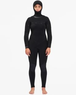 Promo 🥰 Billabong 4/3 Salty Dayz Hooded Full Wetsuit JUNGLE NIGHT 🌟 -Color of the season Shop abjw200103 billabongw kyg6 dtl3 1