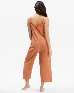 Hot Sale 🔔 Billabong Daydream Jumpsuit OFF BLACK 🤩 -Color of the season Shop abjwd00195 billabongw tof bck1 1