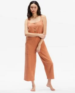 Hot Sale 🔔 Billabong Daydream Jumpsuit OFF BLACK 🤩 -Color of the season Shop abjwd00195 billabongw tof frt1 1
