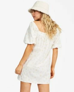 Discount 😀 Billabong On The Shore Babydoll Mini 👗 Dress NATURAL 🤩 -Color of the season Shop abjwd00350 billabongw nat bck1 1
