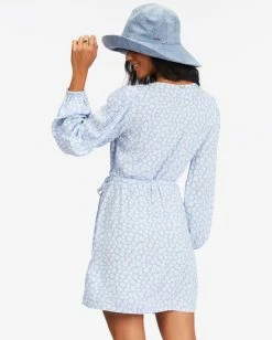 Wholesale 👏 Billabong Spring Romance Mini Wrap 👗 Dress RED CLAY 🤩 -Color of the season Shop abjwd00354 billabongw bzr0 bck1 1