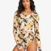 Hot Sale 😀 Billabong Wave Tribe Long Sleeve 🩱 Swimsuit JUNGLE NIGHT 🔔 -Color of the season Shop abjwr00204 billabongw kvd0 frt1