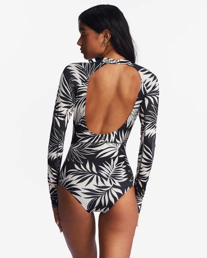 Cheapest 👏 Billabong Spotted In Paradise UPF 50 Long Sleeve One-Piece 🩱 Swimsuit WHITE CAP 💯 12 Cheapest 👏 Billabong Spotted In Paradise UPF 50 Long Sleeve One-Piece 🩱 Swimsuit WHITE CAP 💯 - Image 10