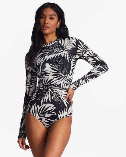 Cheapest 👏 Billabong Spotted In Paradise UPF 50 Long Sleeve One-Piece 🩱 Swimsuit WHITE CAP 💯 9 Cheapest 👏 Billabong Spotted In Paradise UPF 50 Long Sleeve One-Piece 🩱 Swimsuit WHITE CAP 💯 - Image 7