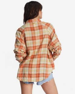 Flash Sale 😉 Billabong Best Time Long Sleeve 👚 Shirt MULTI 🥰 -Color of the season Shop abjwt00380 billabongw mul bck1 1