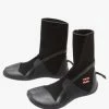 Buy 👍 Billabong 3 Synergy Hidden Split Toe Wetsuit 🥾 Boots BLACK 😍 -Color of the season Shop abjww00102 billabongw blk frt1