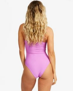 Deals 🥰 Billabong Tanlines Scoop Front One Piece 🩱 Swimsuit BRIGHT ORCHID 😍 -Color of the season Shop abjx100167 billabongw php0 bck1 1