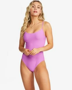 Deals 🥰 Billabong Tanlines Scoop Front One Piece 🩱 Swimsuit BRIGHT ORCHID 😍 -Color of the season Shop abjx100167 billabongw php0 frt1 1