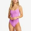 Deals 🥰 Billabong Tanlines Scoop Front One Piece 🩱 Swimsuit BRIGHT ORCHID 😍 -Color of the season Shop abjx100167 billabongw php0 frt1