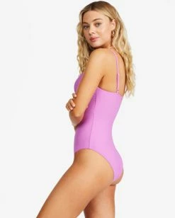 Deals 🥰 Billabong Tanlines Scoop Front One Piece 🩱 Swimsuit BRIGHT ORCHID 😍 -Color of the season Shop abjx100167 billabongw php0 sd1 1