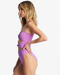 Top 10 👏 Billabong Sol Searcher One-Piece 🩱 Swimsuit BLACK PEBBLE 🔔 -Color of the season Shop abjx100197 billabongw php0 sd1 1