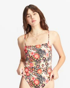 Outlet 😍 Billabong Magic Hour One-Piece 🩱 Swimsuit MULTI ⌛ -Color of the season Shop abjx100210 billabongw mul dtl1 1