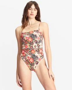 Outlet 😍 Billabong Magic Hour One-Piece 🩱 Swimsuit MULTI ⌛ -Color of the season Shop abjx100210 billabongw mul frt1 1