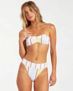 Budget 💯 Billabong Feeling Sunny Bandeau 👙 Bikini Top MULTI ⌛ -Color of the season Shop abjx300163 billabongw mul frt1 1