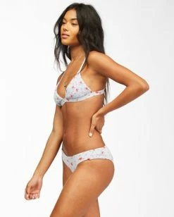 Discount ⌛ Billabong On The Path Fixed Triangle 👙 Bikini Top ICE BLUE ❤️ -Color of the season Shop abjx300179 billabongw icb sd1 1