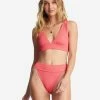 Brand new ๐ Billabong ๐ Summer High Plunge ๐ Bikini Top CORAL CRUSH ๐ 1 Brand new ๐ Billabong ๐ Summer High Plunge ๐ Bikini Top CORAL CRUSH ๐ -Color of the season Shop abjx300204 billabongw mjp0 frt1