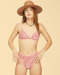 Coupon ✔️ Billabong Wrangler Ruby Sands Ceci Triangle 👙 Bikini Top CLASSIC RED ❤️ -Color of the season Shop abjx300320 billabongw rqq0 frt1 1