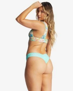 Best reviews of 🔔 Billabong Sweet Tropics Reversible Plunge 👙 Bikini Top MULTI 🌟 -Color of the season Shop abjx300429 billabongw mul top2 1