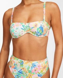 Buy 🔥 Billabong Sweet Tropics Underwire 👙 Bikini Top MULTI 👍 -Color of the season Shop abjx300431 billabongw mul dtl1 1