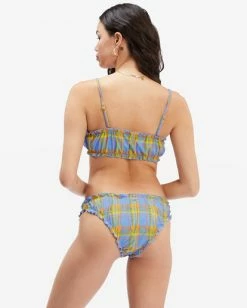 Deals 💯 Billabong Fool For You Ruffle Tank 👙 Bikini Top MULTI 🎉 -Color of the season Shop abjx300436 billabongw mul bck1 1