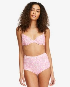 Budget ❤️ Billabong Daisy Craze Morgan Underwire 👙 Bikini Top PINK LADY ✔️ -Color of the season Shop abjx300438 billabongw mee0 frt1 1