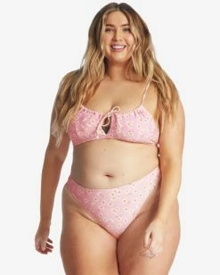 Discount 🤩 Billabong Daisy Craze Coco Bralette 👙 Bikini Top PINK LADY 😍 -Color of the season Shop abjx300439 billabongw mee0 btm1 1
