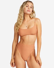 Best reviews of 🔥 Billabong Tanlines Avery Mini Scoop-Neck 👙 Bikini Top BRIGHT ORCHID ❤️