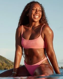 Discount 🔥 Billabong So Dazed Avery Mini Crop 👙 Bikini Top SPEARMINT 💯 -Color of the season Shop abjx300447 billabongl mfz0 frt1 1