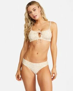Coupon 😍 Billabong Sea Thru Me Coco Bralette 👙 Bikini Top DESERT SAND 🤩 -Color of the season Shop abjx300457 billabongw ded frt1 1
