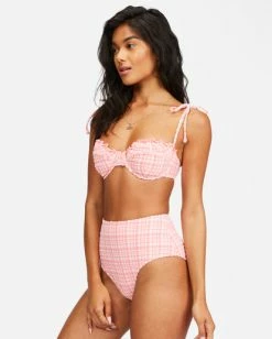 Coupon 🔥 Billabong Pink Tide Ruffle Underwire 👙 Bikini Top PINK SUNSET 🥰 -Color of the season Shop abjx300459 billabongw mfz0 sd1 1