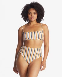 Cheapest ❤️ Billabong Postcards From Paradise Reversible Bralette 👙 Bikini Top MULTI 😀