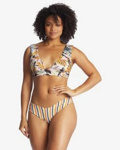 Cheap ⭐ Billabong Postcards From Paradise Plunge Reversible 👙 Bikini Top MULTI 😀 -Color of the season Shop abjx300462 billabongw mul top1 1