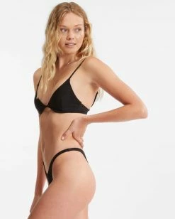 Flash Sale ✔️ Billabong Sol Searcher Reese Underwire 👙 Bikini Top BLACK PEBBLE 🌟 -Color of the season Shop abjx300469 billabongw bpb sd1 1
