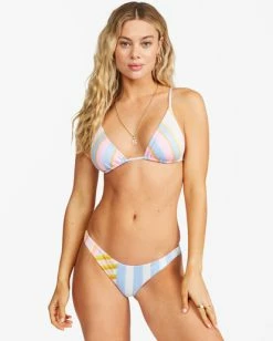 Best reviews of 😉 Billabong Break Of Dawn Tall Slide Triangle 👙 Bikini Top MULTI 🎁 -Color of the season Shop abjx300484 billabongw mul frt1 1