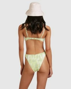 Discount ⭐ Billabong To Dye For Bralette 👙 Bikini Top LIME 💯 -Color of the season Shop abjx300507 billabongw lim bck1 1