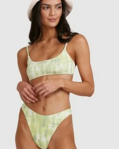 Discount ⭐ Billabong To Dye For Bralette 👙 Bikini Top LIME 💯 -Color of the season Shop abjx300507 billabongw lim dtl1 1