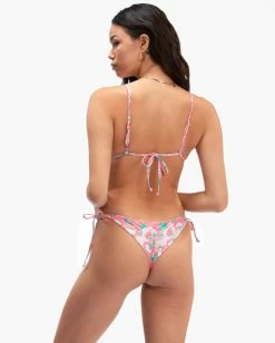 Buy 🥰 Billabong Secret Paradise Slide Tall Triangle 👙 Bikini Top MULTI 💯 -Color of the season Shop abjx300567 billabongw mul bck1 1