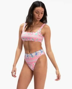 Cheap 🎁 Billabong Secret Paradise Tank 👙 Bikini Top MULTI 💯 -Color of the season Shop abjx300569 billabongw mul sd1 1