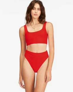 Hot Sale 🧨 Billabong Tanlines Longer Tank 👙 Bikini Top HOT PEPPER 🔔 -Color of the season Shop abjx300586 billabongw rzp0 frt1 1