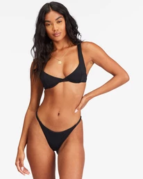Buy โค๏ธ Billabong Sol Searcher Emma Underwire ๐ Bikini Top BLACK PEBBLE ๐