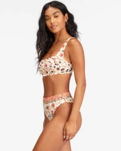 Deals 🥰 Billabong Swept Away Square Neck Tank 👙 Bikini Top MULTI ❤️ -Color of the season Shop abjx300606 billabongw mul sd1 1