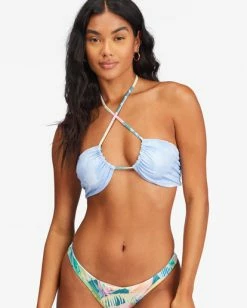 Brand new 💯 Billabong Rides And Tides Bandeau Reversible 👙 Bikini Top MULTI 😉 -Color of the season Shop abjx300608 billabongw mul dtl1 1