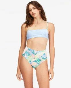 Cheapest ✨ Billabong Rides And Tides Bralette Reversible 👙 Bikini Top MULTI ❤️ -Color of the season Shop abjx300609 billabongw mul frt1 1
