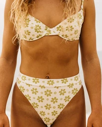 Brand new ❤️ Billabong Daisy Chain Morgan Underwire 👙 Bikini Top SALT CRYSTAL 🤩