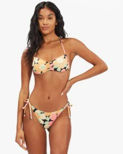 Buy ❤️ Billabong Pretty Daze Shirred Trilet Reversible 👙 Bikini Top MULTI ❤️ -Color of the season Shop abjx300623 billabongw mul frt2 1