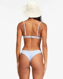 Outlet 😍 Billabong Away We Go Fixed Triangle 👙 Bikini Top BABY BLUES 👍 -Color of the season Shop abjx300626 billabongw bzr0 bck1 1