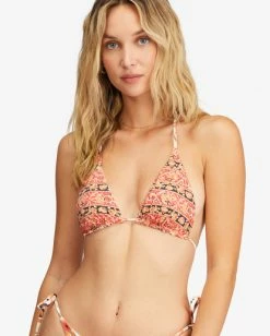 Top 10 🛒 Billabong Swept Away Multi-Way Triangle Reversible 👙 Bikini Top MULTI 🧨 -Color of the season Shop abjx300668 billabongw mul dtl2 1