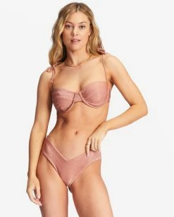 Buy 👏 Billabong Starry Eyes Underwire 👙 Bikini Top SWEET CHOCOLATE ✨ -Color of the season Shop abjx300671 billabongw cnn0 frt1 1