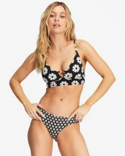 Buy 🛒 Billabong Feel Good Reversible V-Neck Cami 👙 Bikini Top MULTI 🎁 -Color of the season Shop abjx300691 billabongw mul frt1 1
