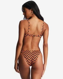 Cheapest 🤩 Billabong Cross Step Emma Underwired 👙 Bikini Top BRICK 💯 -Color of the season Shop abjx300710 billabongw brk bck1 1